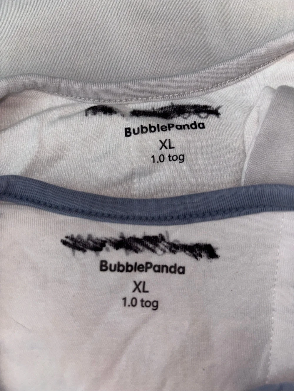 Bundle 1.0 tog Bamboo sleep sack bubblepanda bubble panda XL 18-24 months